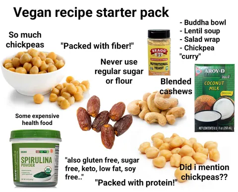 Vegan recipe starter pack
