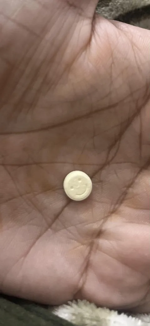 My antidepressant had a smiley face on it.