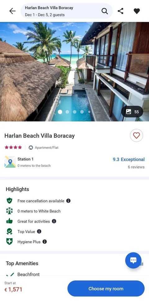 Heart's Harlan Beach Villa: another sketchy business?