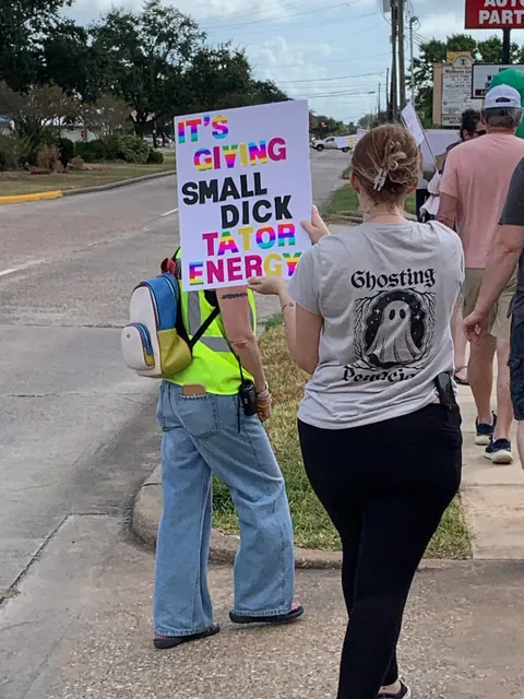 Pictures of some good signs I took at one of the protests today