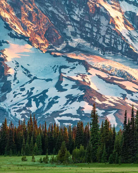 The Sheer Scale of Mount Rainier, WA [4742x5803][OC]