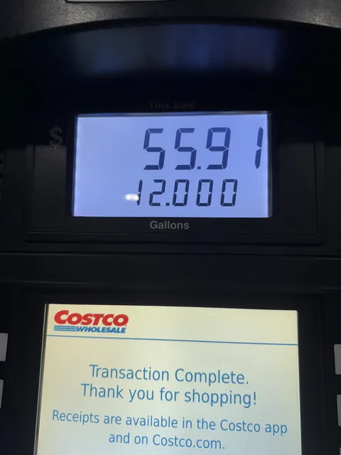 The gas pump stopped filling my car at exactly 12.000 gallons on its own.