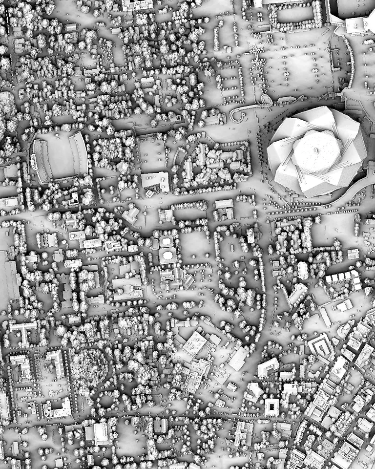 [OC] Fragments from my collection of very detailed shaded maps of cities
