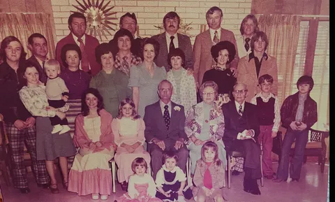 My grandparents 50th anniversary 1974