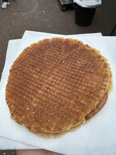 [i ate] fresh stroopwaffel