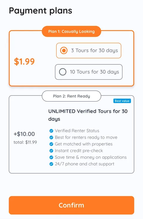 Rental company wants me to pay to tour a house
