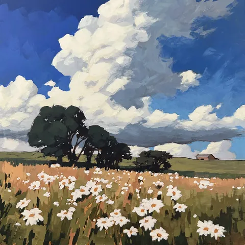 Midwest Prairie, Jim Musil, Acrylic, 2026 [OC]