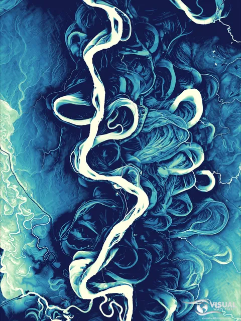 A Relative Elevation Model (REM) showing the migration of the Mississippi River [OC]