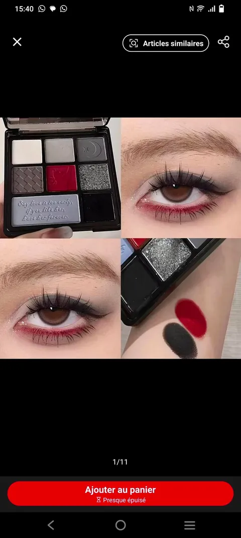 My biggest makeup pet peeve: Red Shadows are NEVER RED