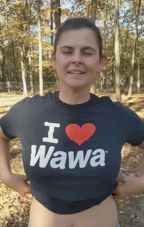 Getting my granny tits out ;)