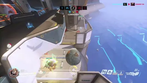 Me and mercy got booped off and clutched it.