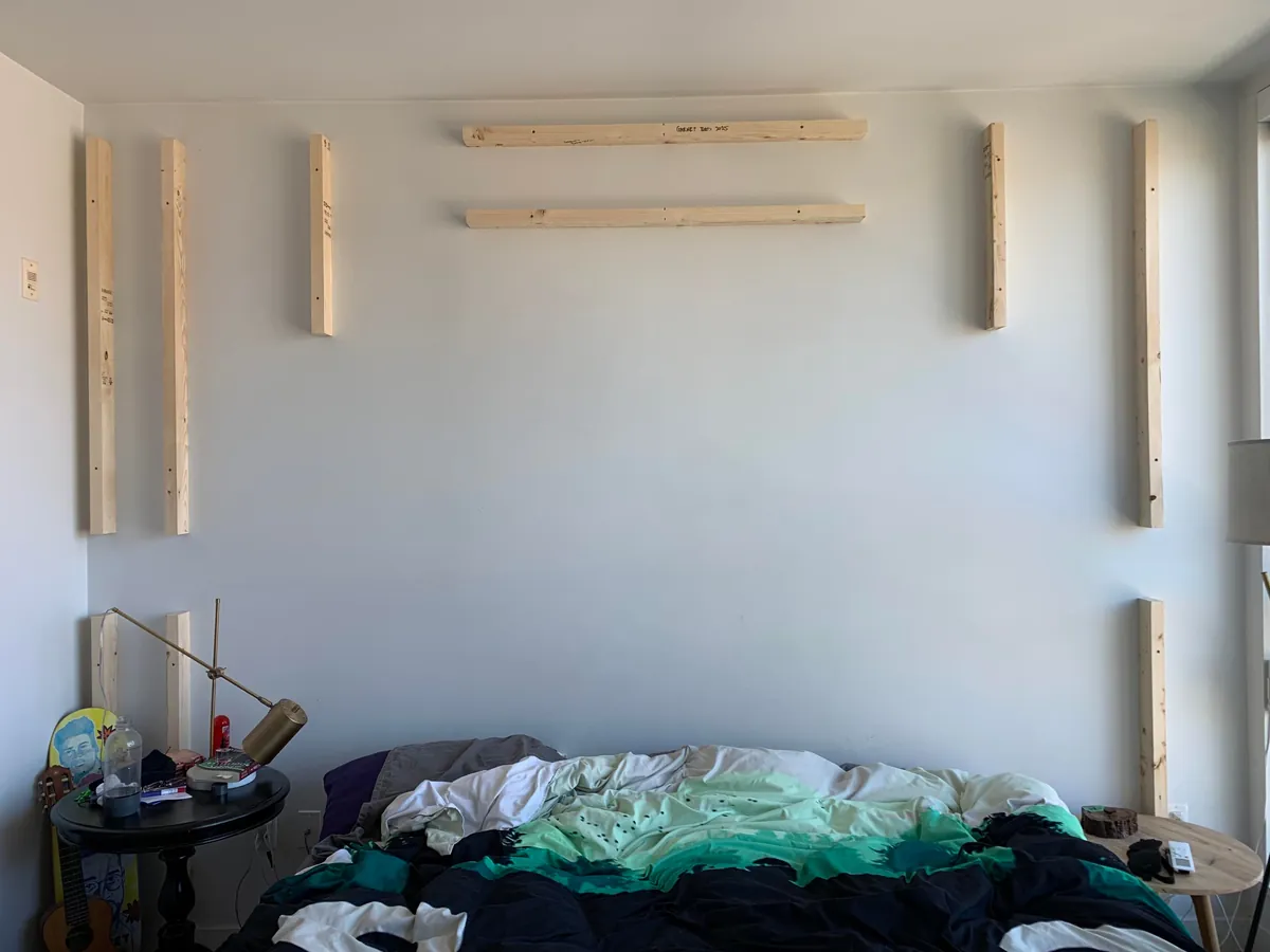 Bedroom Arch w. LED Lighting