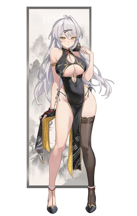 Yi Xuan in a sexier new outfit