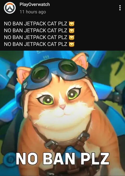 Even their official Overwatch YouTube channel is aware of the bans on JPC.