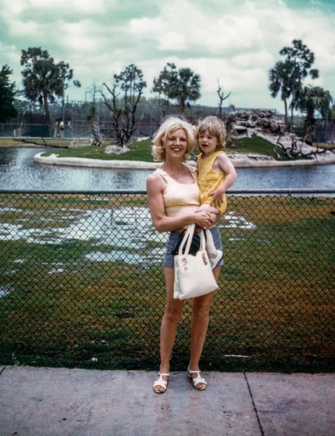 Some photos of me and my mom from 1970 through 1972