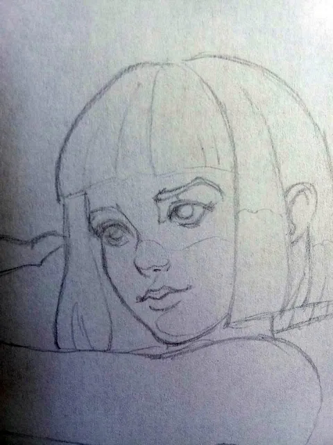Target, Ena Bianca, Graphite and digital, 2026 [OC]