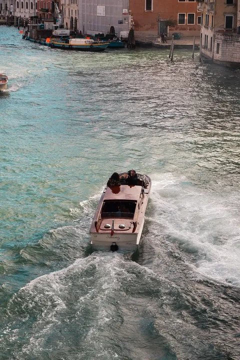 Sunny autumn day in Venice
