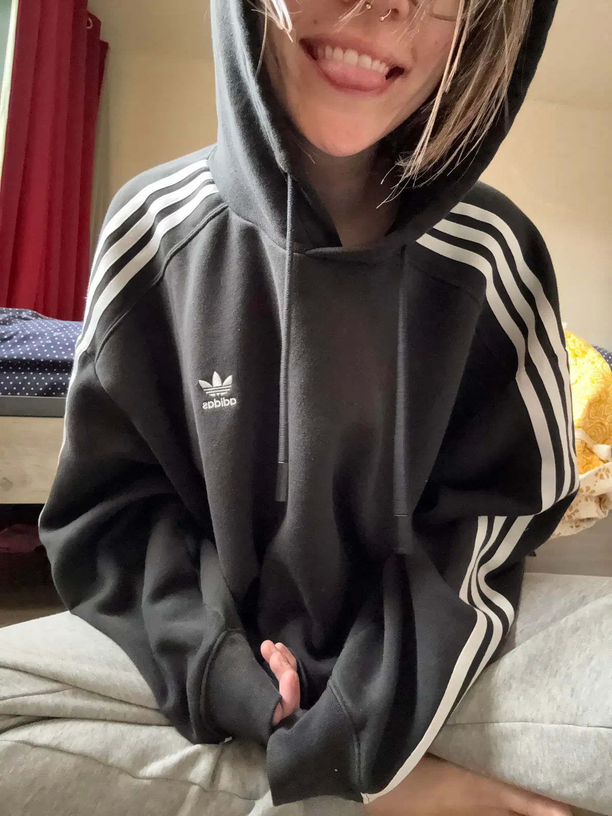 I made it back to the gym...🙈 even tho it took a while are you proud o[f] me 👉🏼👈🏼?