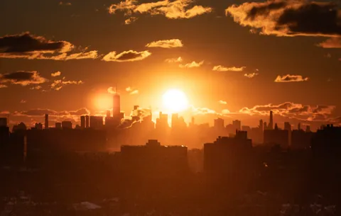 Sunrise over NYC