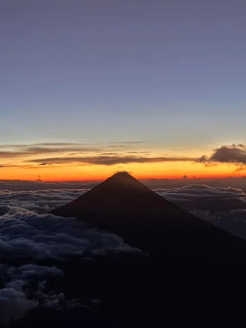 Volcano Acatenango, Volcano Fuego and Lago Atitlan in Guatemala