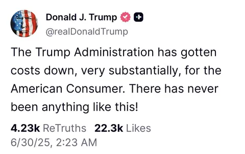 Trump: “There has never been anything like this!”