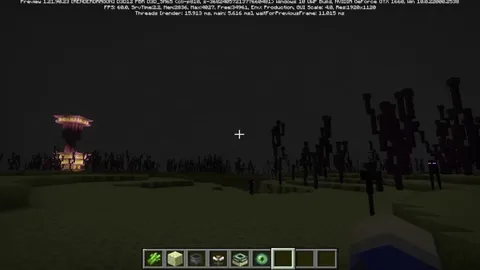 What are your theories on these strange flashes in the End?