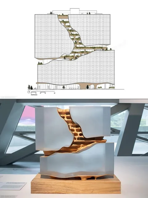 One River North: A Cracked-Open Canyon in the Heart of Denver. By MAD