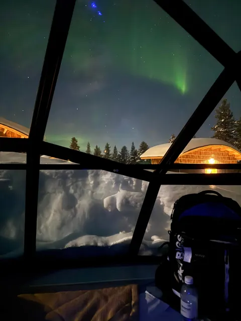 Chasing the Northern Lights in Rovaniemi and Saariselkä, Finland — finally caught them after 3 freezing nights