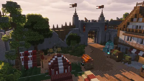 This castle took ~170 HOURS. Every room detailed!