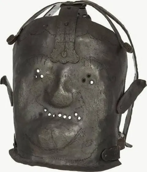 A 17th Century insanity mask