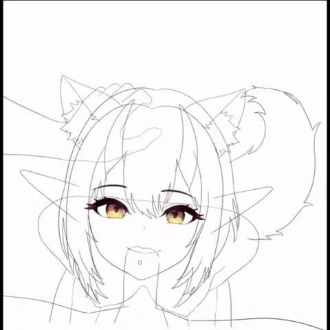 Blow job animation creating process (HentaiDungeonLord)