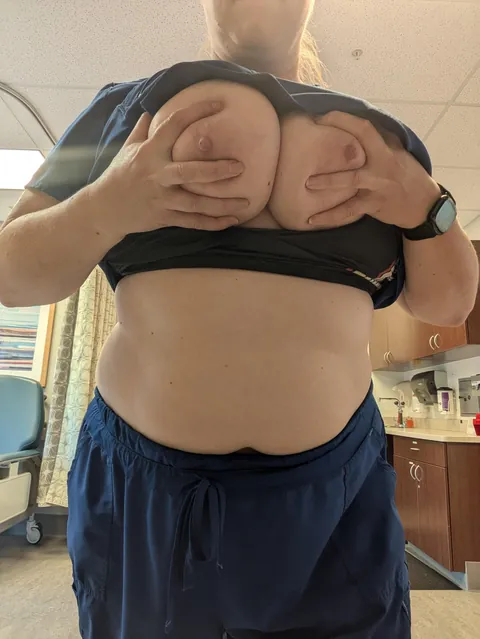 The girls wanted to be naughty at work.