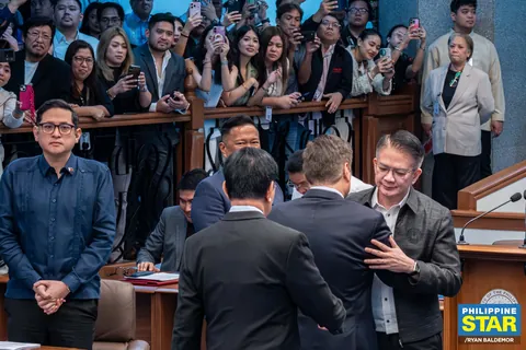 In Photos: Chiz Escudero makes a surprise appearance