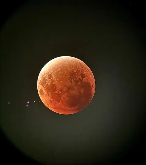 Lunar eclipse from my 8” Dobsonian!