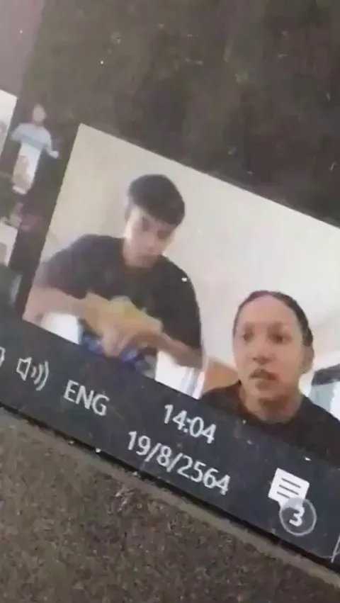 A normal online class session