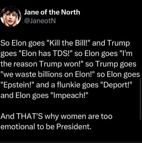 Too emotional indeed.