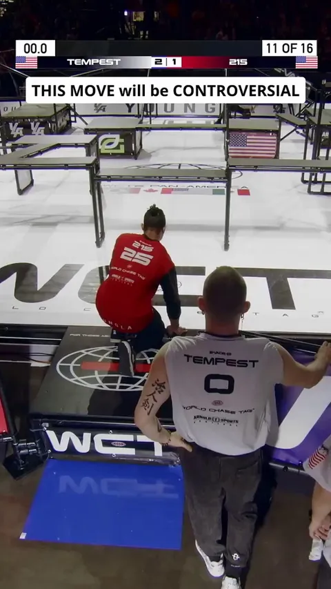 How professional tag players play. 