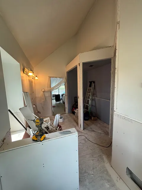 Good old fashioned master bathroom remodel I’m just about done with!