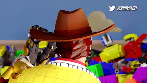 I made a McCree Woody from Toy Story skin! Made using Blender 2.8!