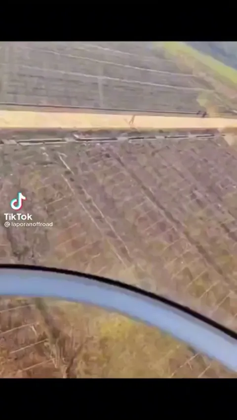 Helping sweeping the floor from a helicopter