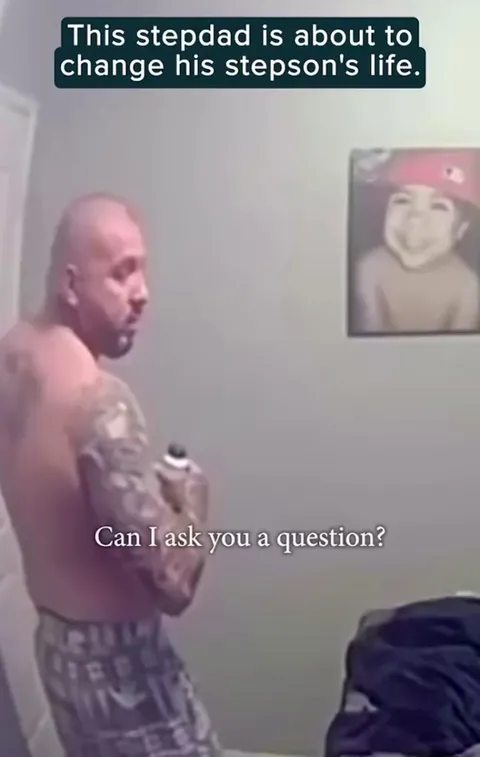 One life-changing question, one unforgettable hug, no more 'step', just family!