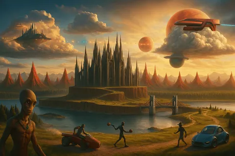 I let AI re-imagine these drawings I made as a child...