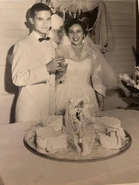 My grandparents wedding day 1953