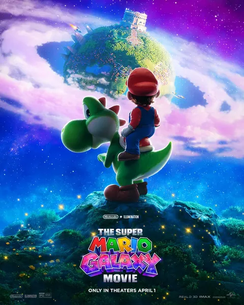 New Poster for “The Super Mario Galaxy Movie”