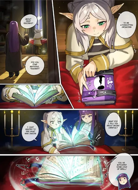The spell that made  Fieren and Fern come together (Waligner) [Sousou no Frieren]