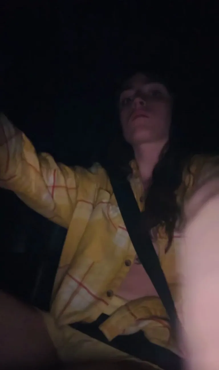 Orgasm While Driving At Night 