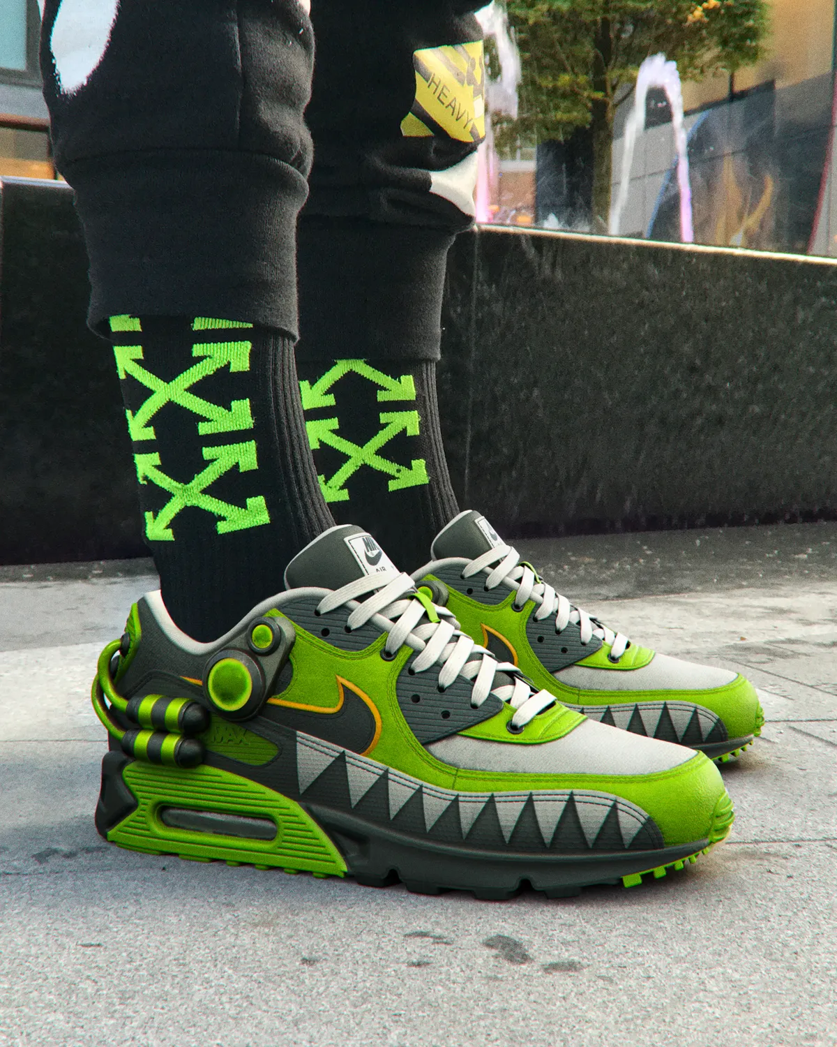 Designed these AM90 based on Octane from Apex Legends. Thoughts?