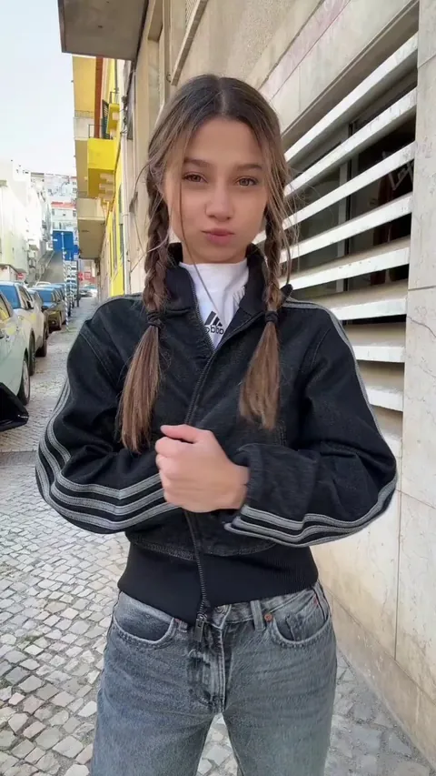 Right in the middle of the street