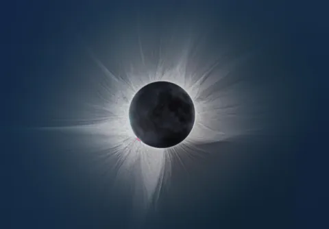 Total solar eclipse 2026 HDR [OC]