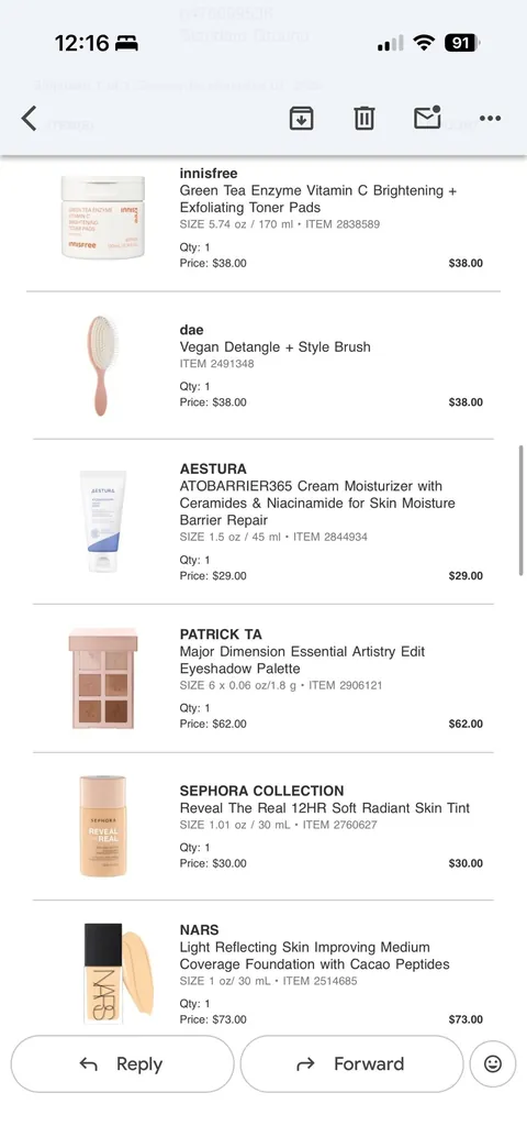 Wrong Order Received